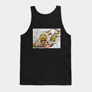 samurai frogs Tank Top